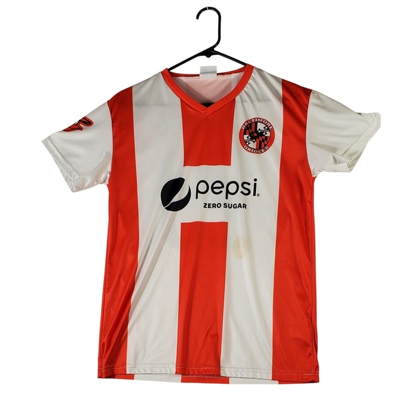 O's Other - Birdland FC Baltimore Orioles Pepsi Zero Sugar Soccer Jersey Shirt Men's M